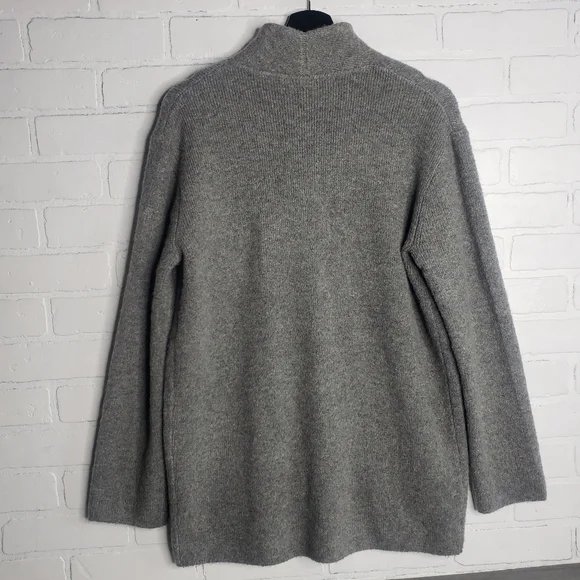 J.Crew Cocoon Grey Sweater-Blazer - Picture 5 of 6